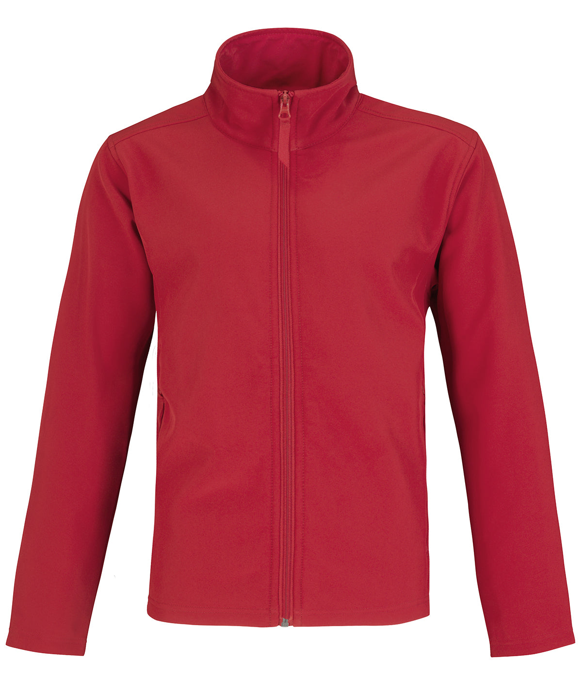 Red/Warm Grey Lining - B&C ID.701 Softshell jacket /men - GarmentEmbroidery