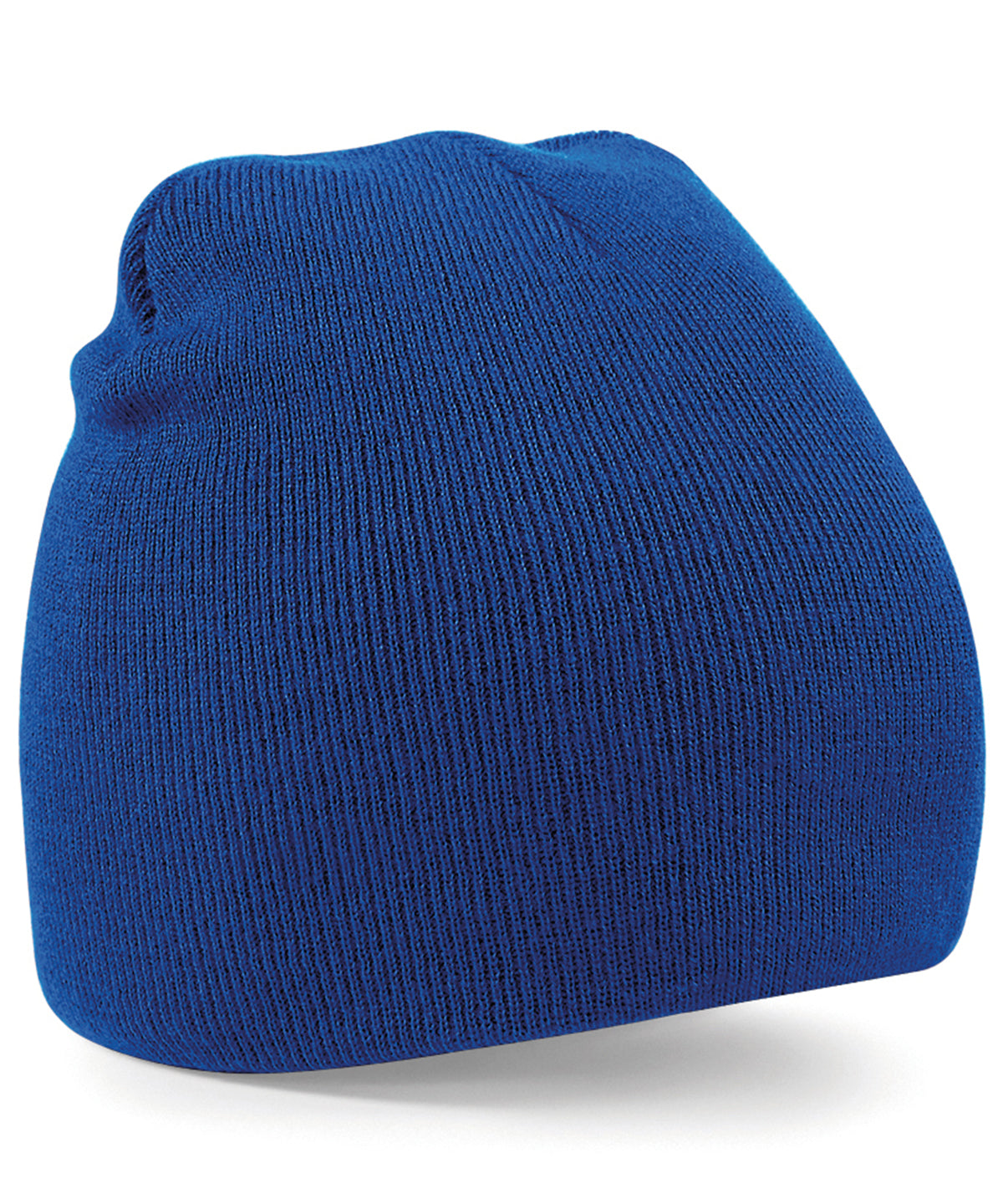 Bright Royal - Two-tone pull-on beanie - GarmentEmbroidery
