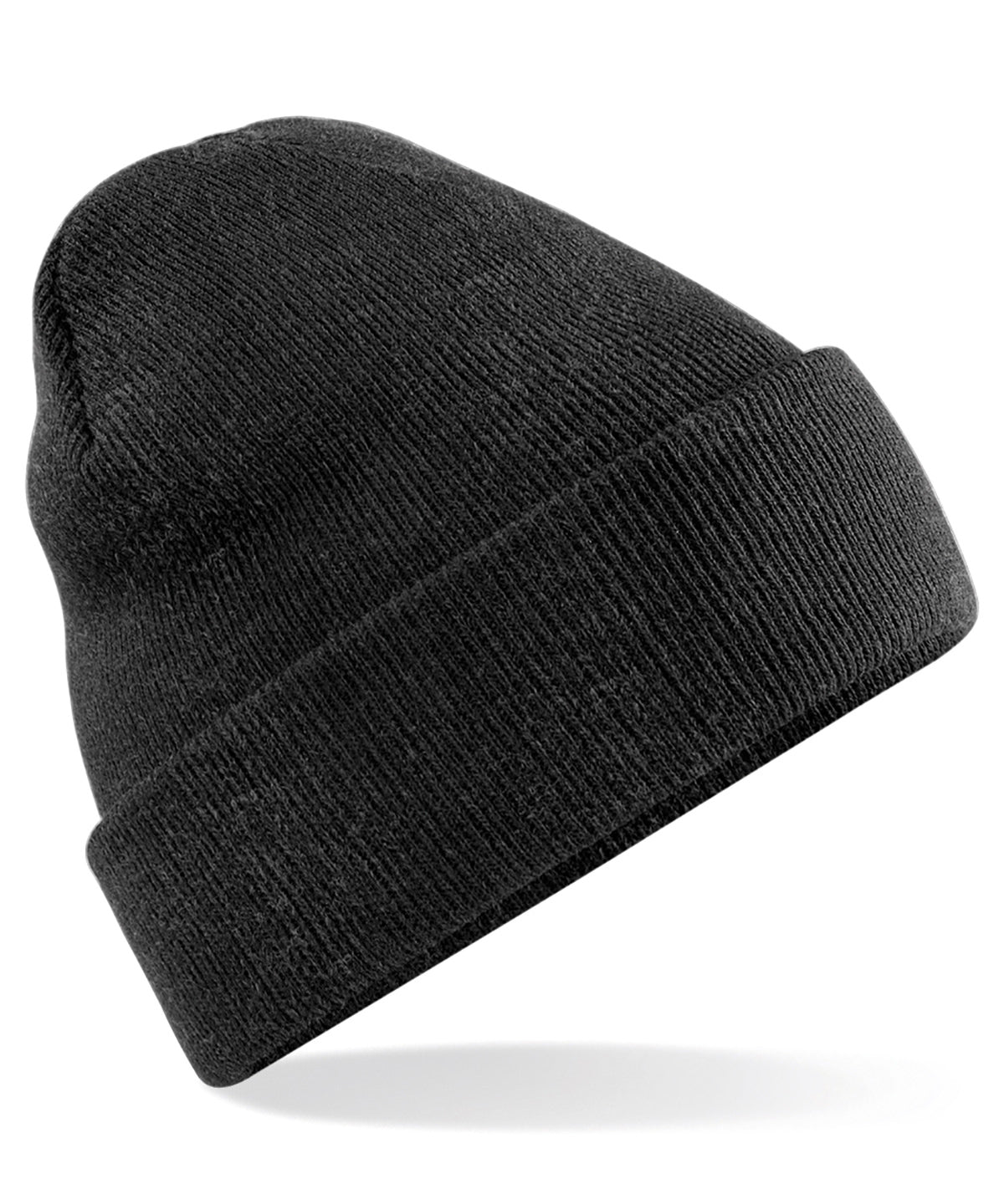 Charcoal - Original cuffed beanie - GarmentEmbroidery