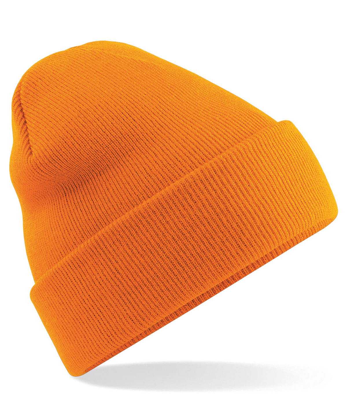 Orange - Original cuffed beanie - GarmentEmbroidery