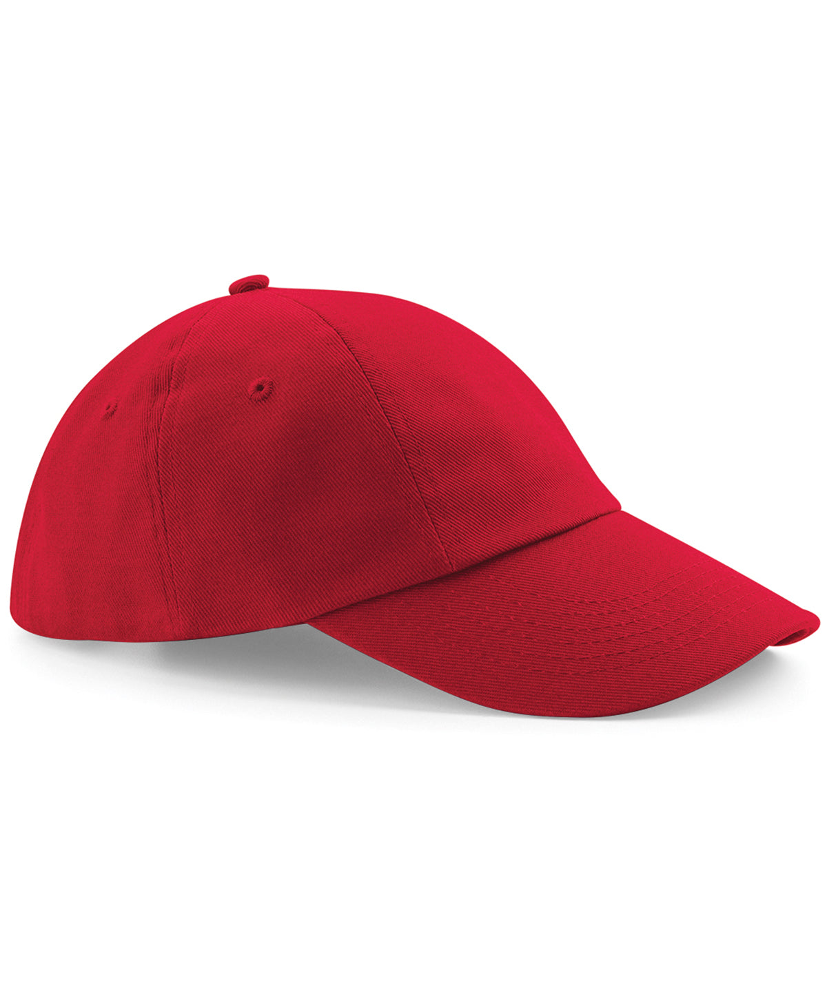 Classic Red - Low-profile heavy cotton drill cap - GarmentEmbroidery