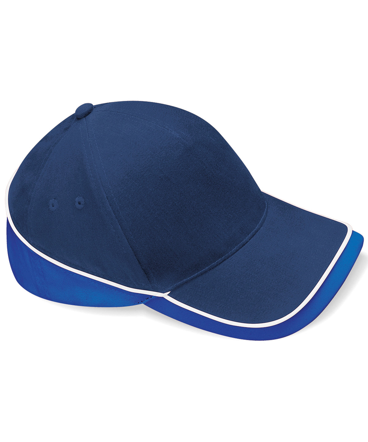 French Navy/Bright Royal/White - Teamwear competition cap - GarmentEmbroidery