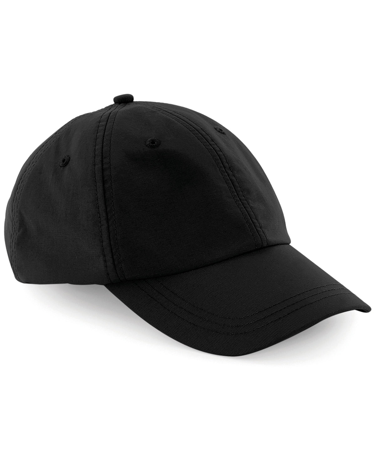 Black - Outdoor 6-panel cap - GarmentEmbroidery