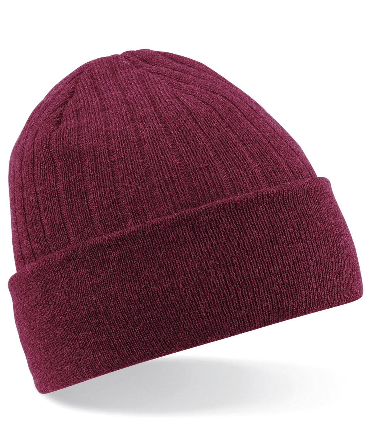 Burgundy - Thinsulate™ beanie - GarmentEmbroidery