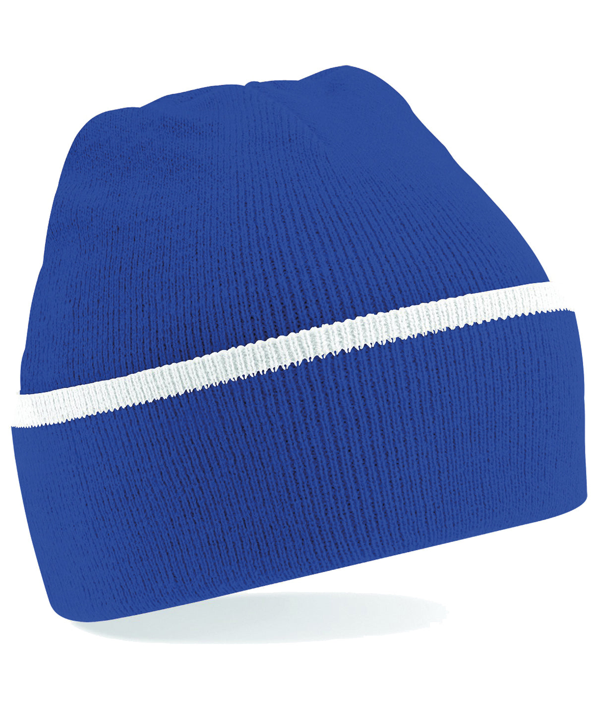 Bright Royal/White - Teamwear beanie - GarmentEmbroidery