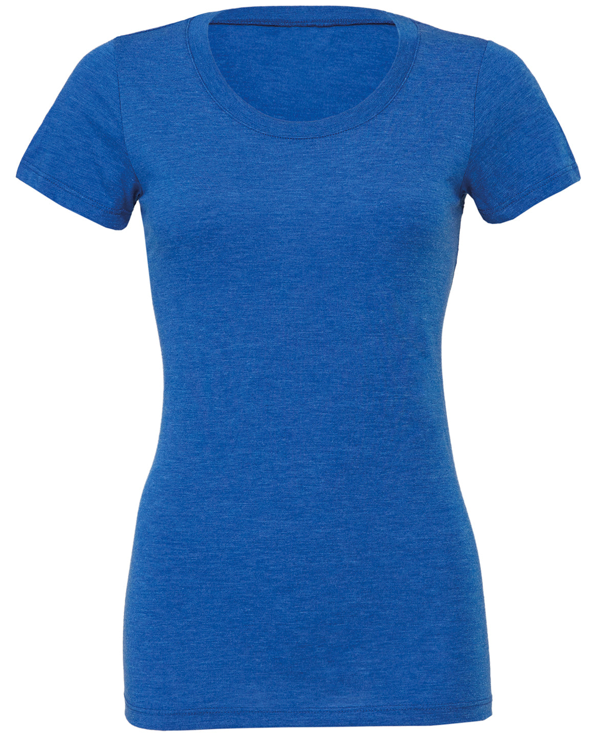 True Royal Triblend - Triblend crew neck t-shirt - GarmentEmbroidery