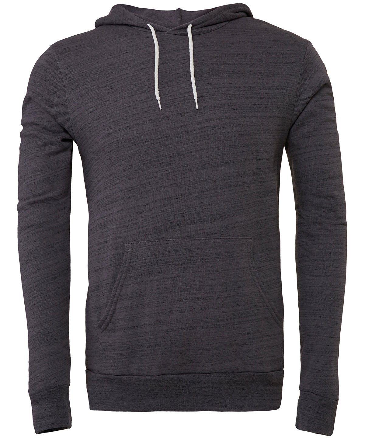 Dark Grey Marble Fleece - Unisex polycotton fleece pullover hoodie - GarmentEmbroidery