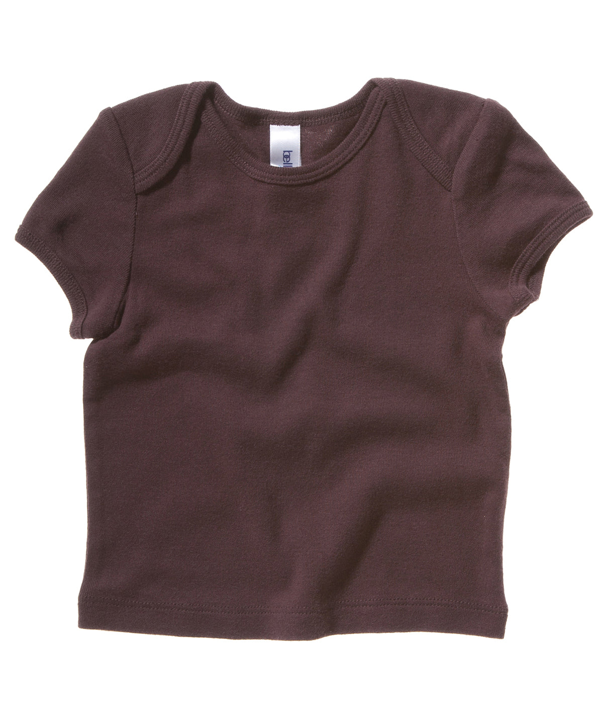 Chocolate - Short sleeve baby rib t-shirt - GarmentEmbroidery