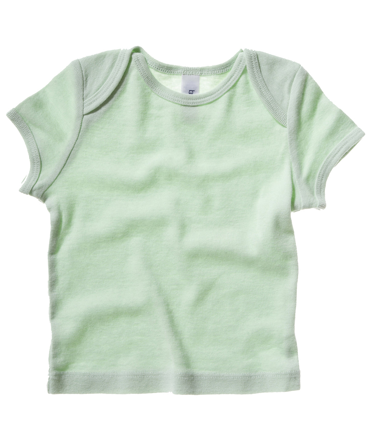 PaleGreen - Short sleeve baby rib t-shirt - GarmentEmbroidery