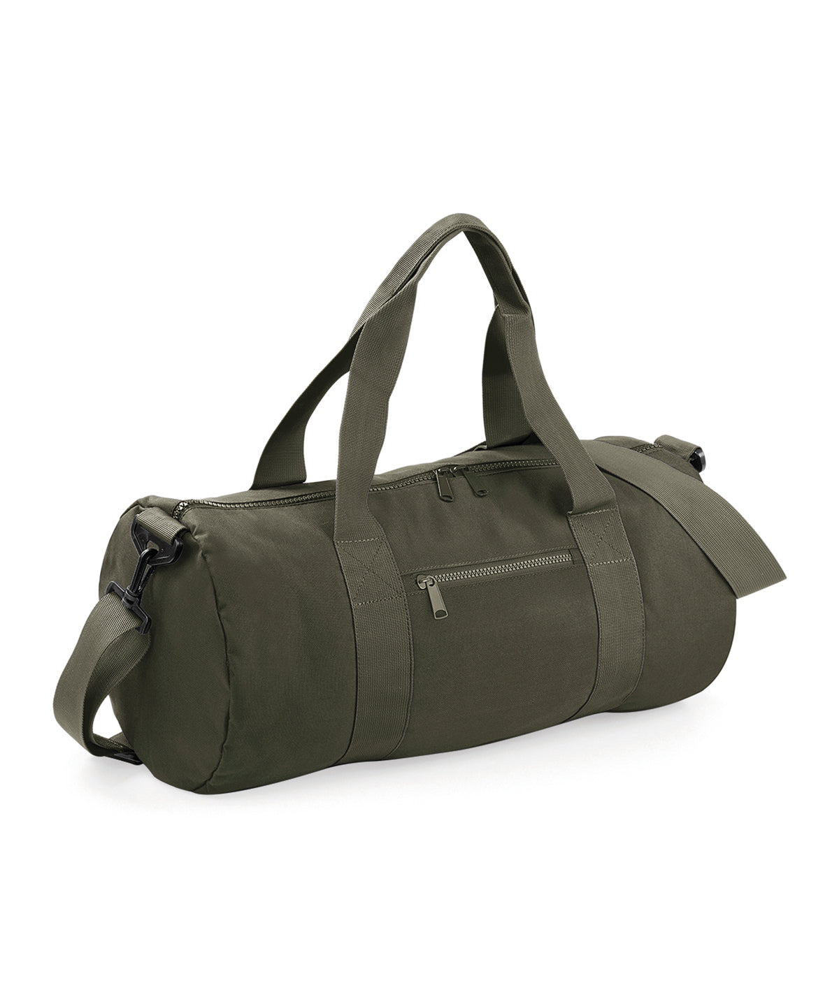 Military Green/Military Green - Original barrel bag - GarmentEmbroidery
