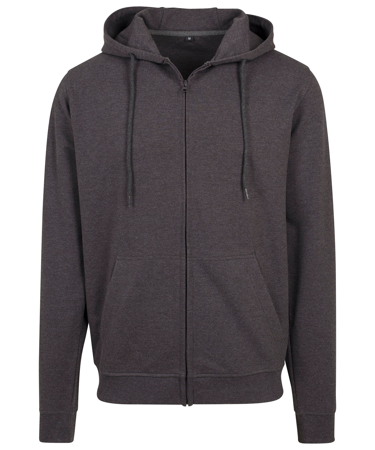 Charcoal - Terry zip hoodie - GarmentEmbroidery