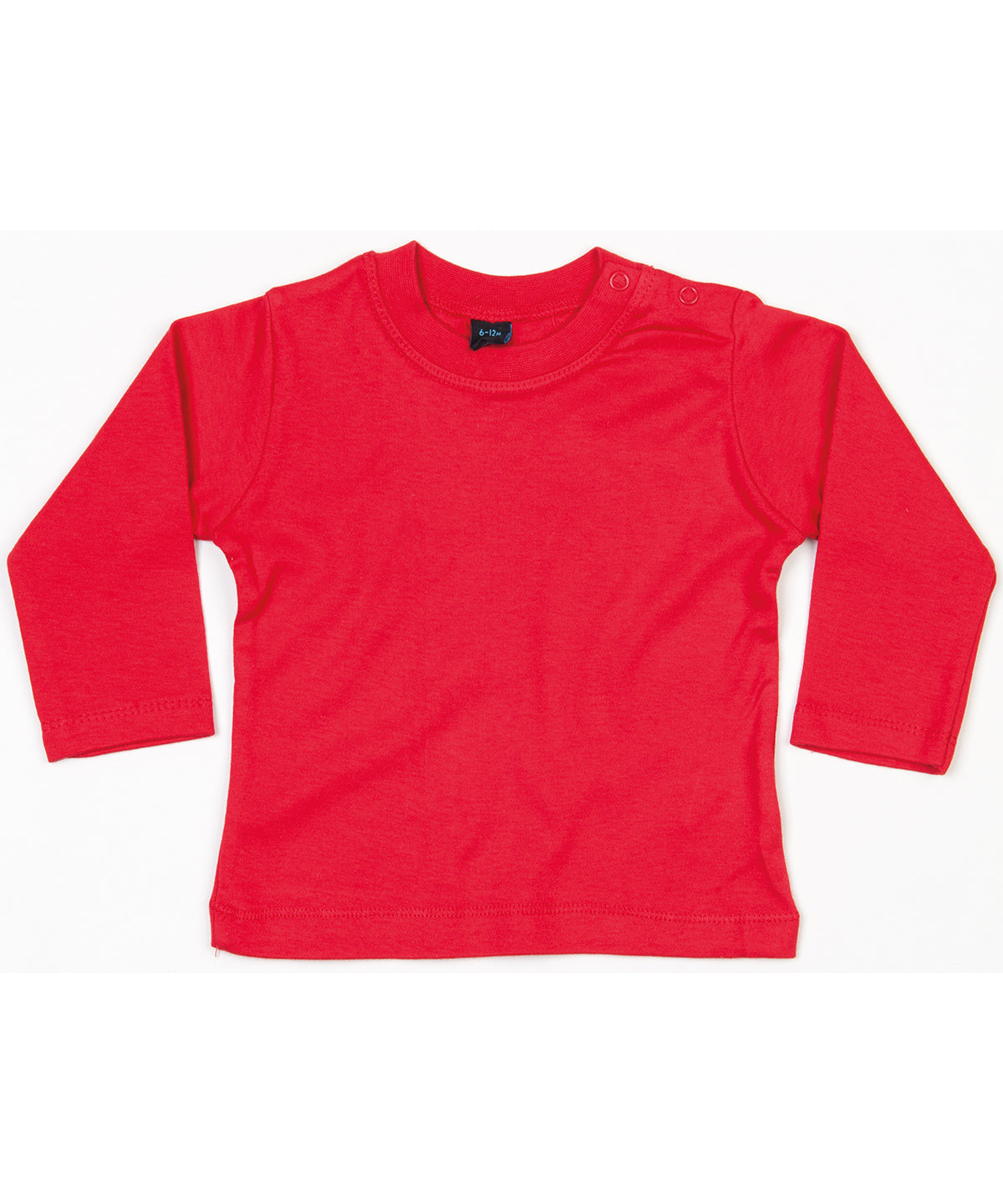Red - Baby long sleeve T - GarmentEmbroidery
