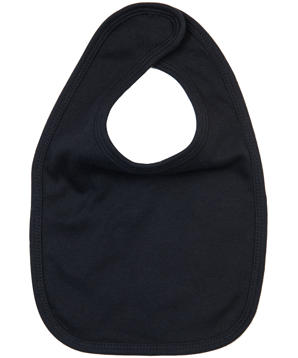 Black - Baby bib - GarmentEmbroidery