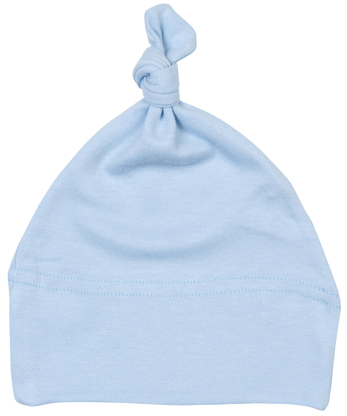 Dusty Blue - Baby one-knot hat - GarmentEmbroidery
