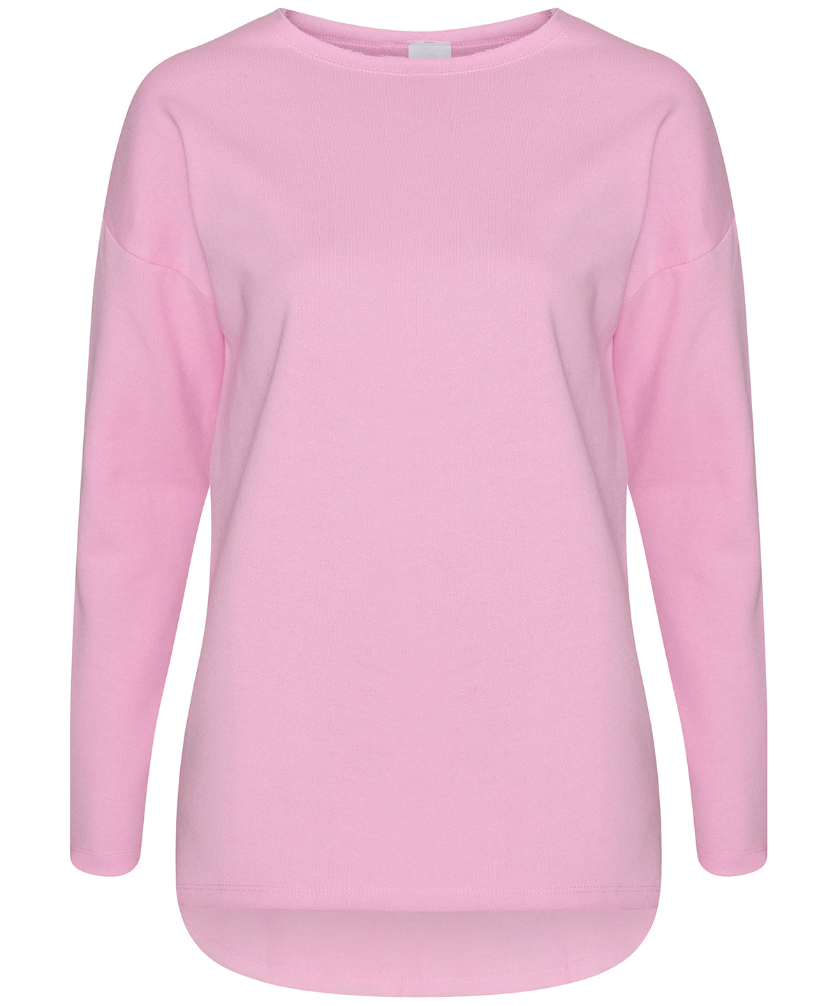 Baby Pink - Gals oversized sweatshirt - GarmentEmbroidery