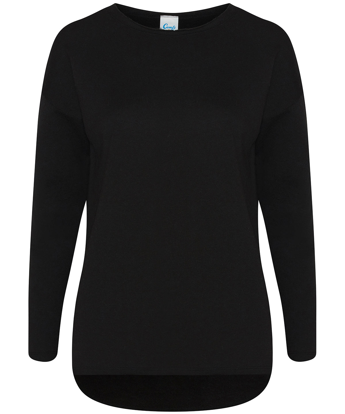Black - Gals oversized sweatshirt - GarmentEmbroidery