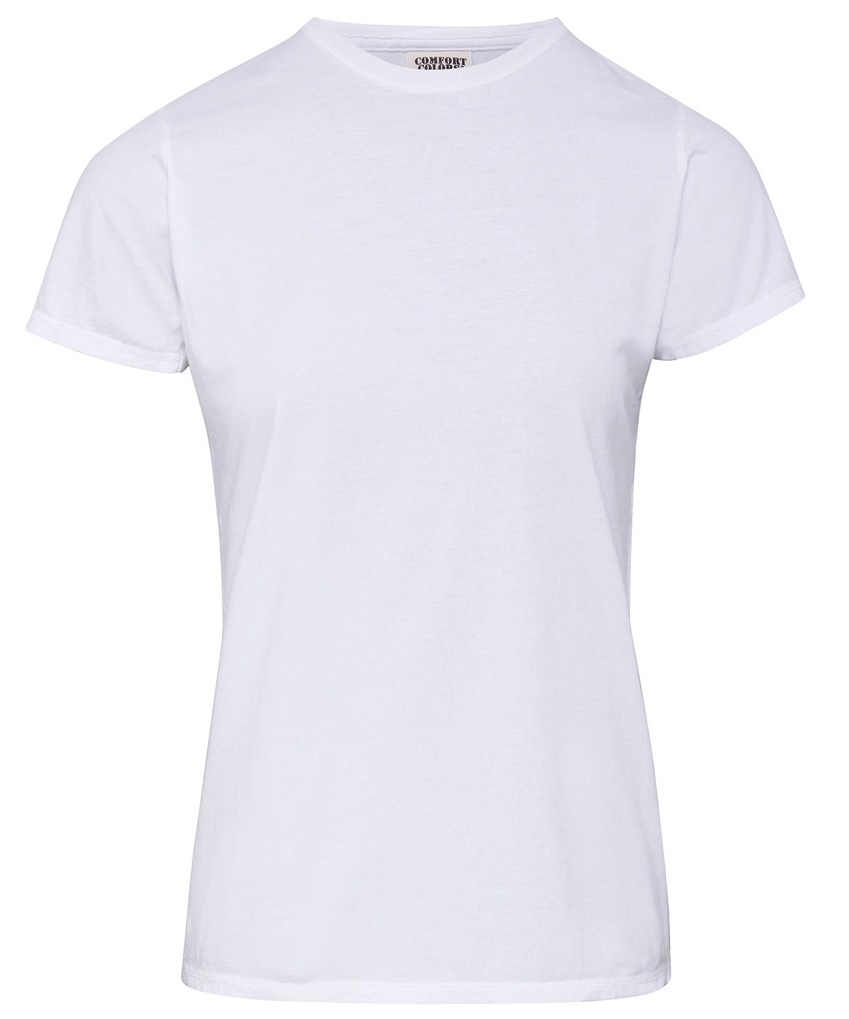 White - Women's fitted tee - GarmentEmbroidery