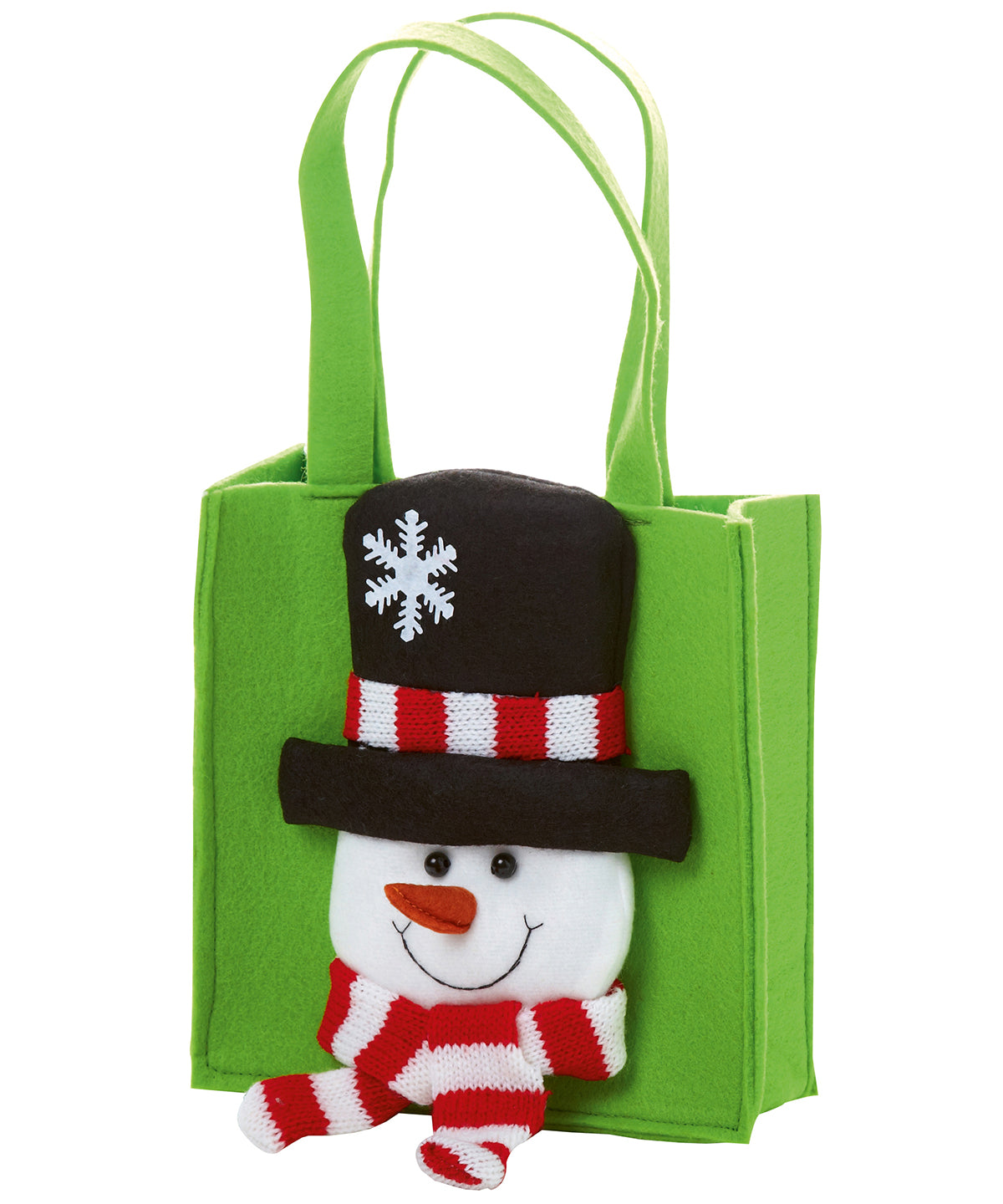 Snowman - Christmas character bag - GarmentEmbroidery