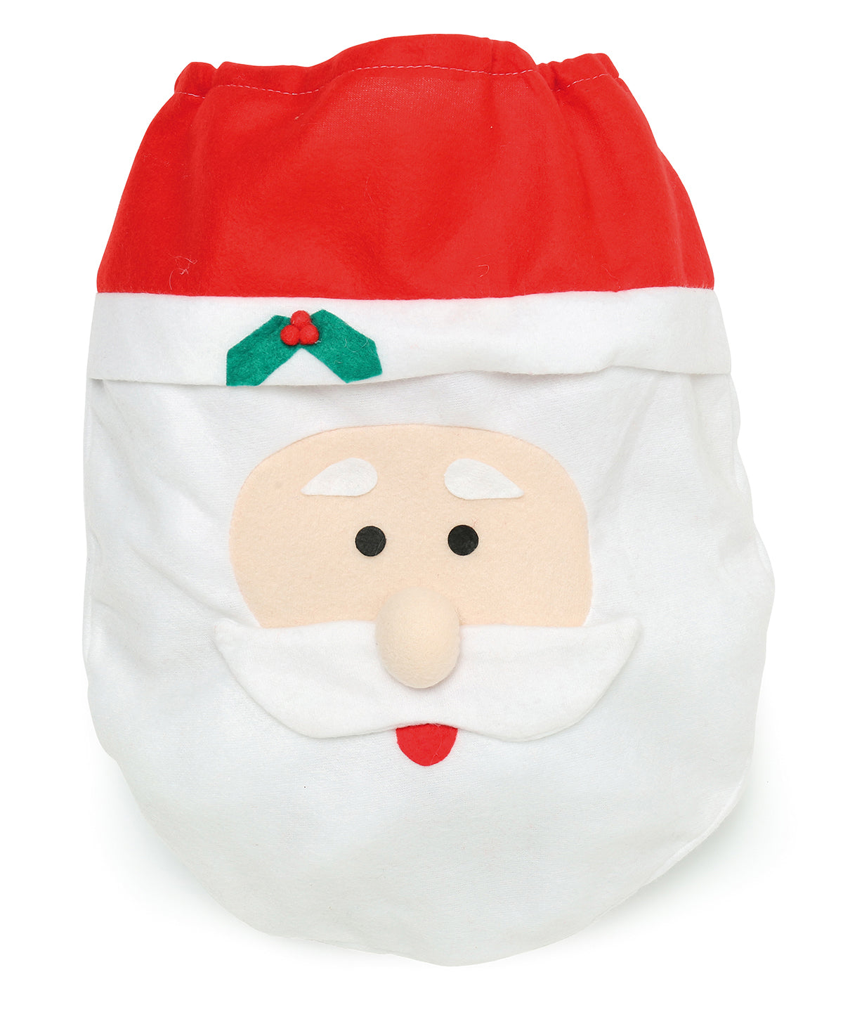 Red/White - Santa toilet seat cover - GarmentEmbroidery