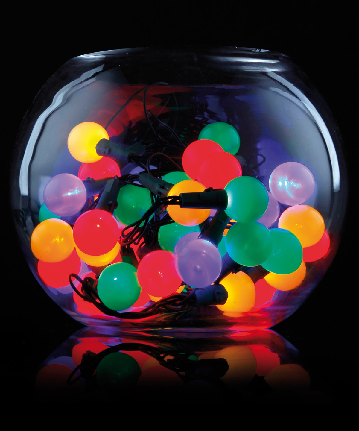 Multi Colour - 50 Tough berry lights - GarmentEmbroidery