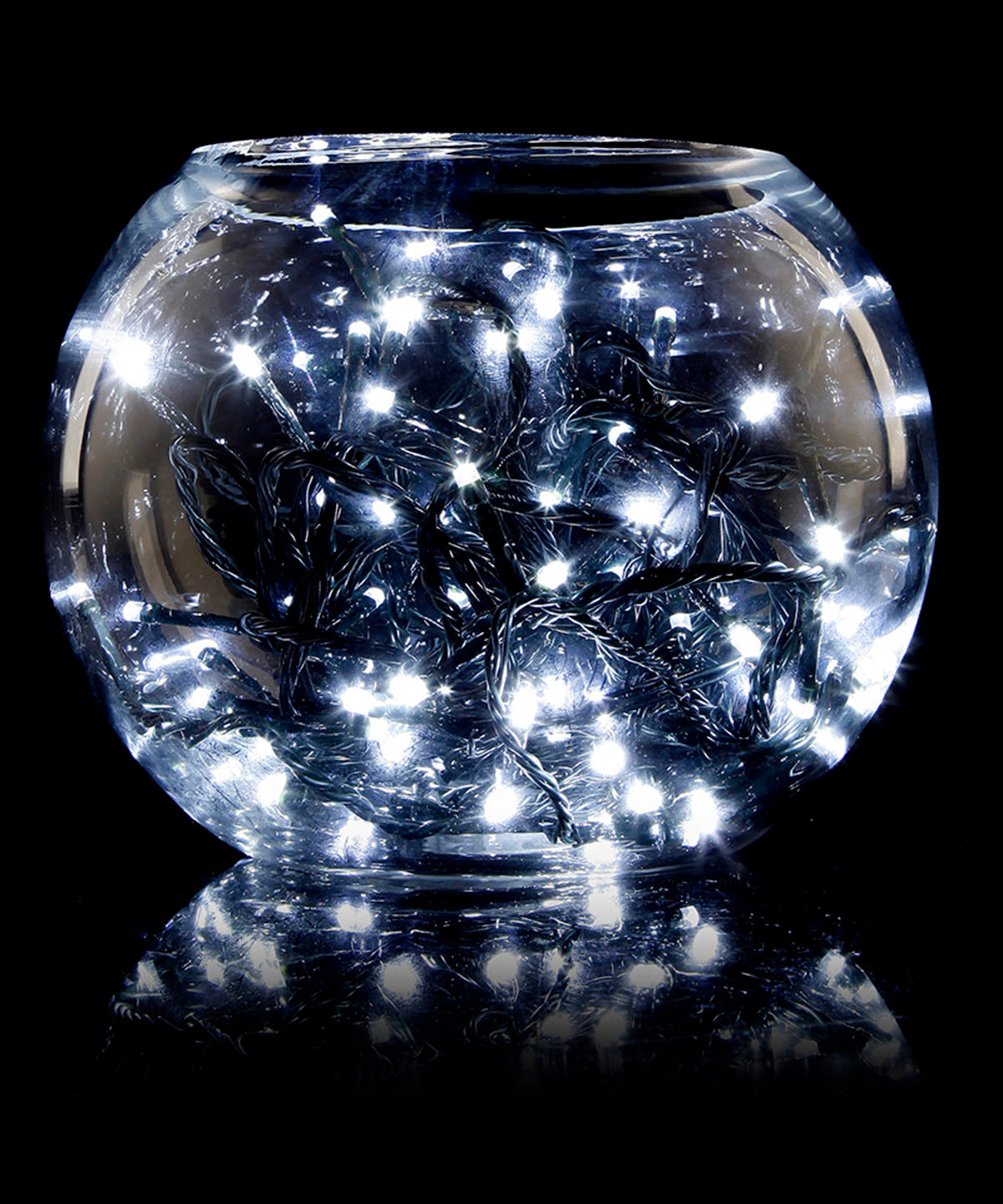 Bright White - 100 LED's mains adaptor (ideal for trees, windows and outside displays) - GarmentEmbroidery