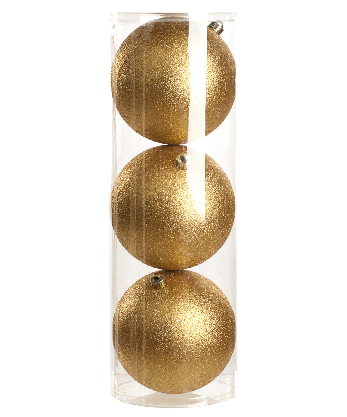 Champagne Gold - 3 x Glitter balls in drum - GarmentEmbroidery