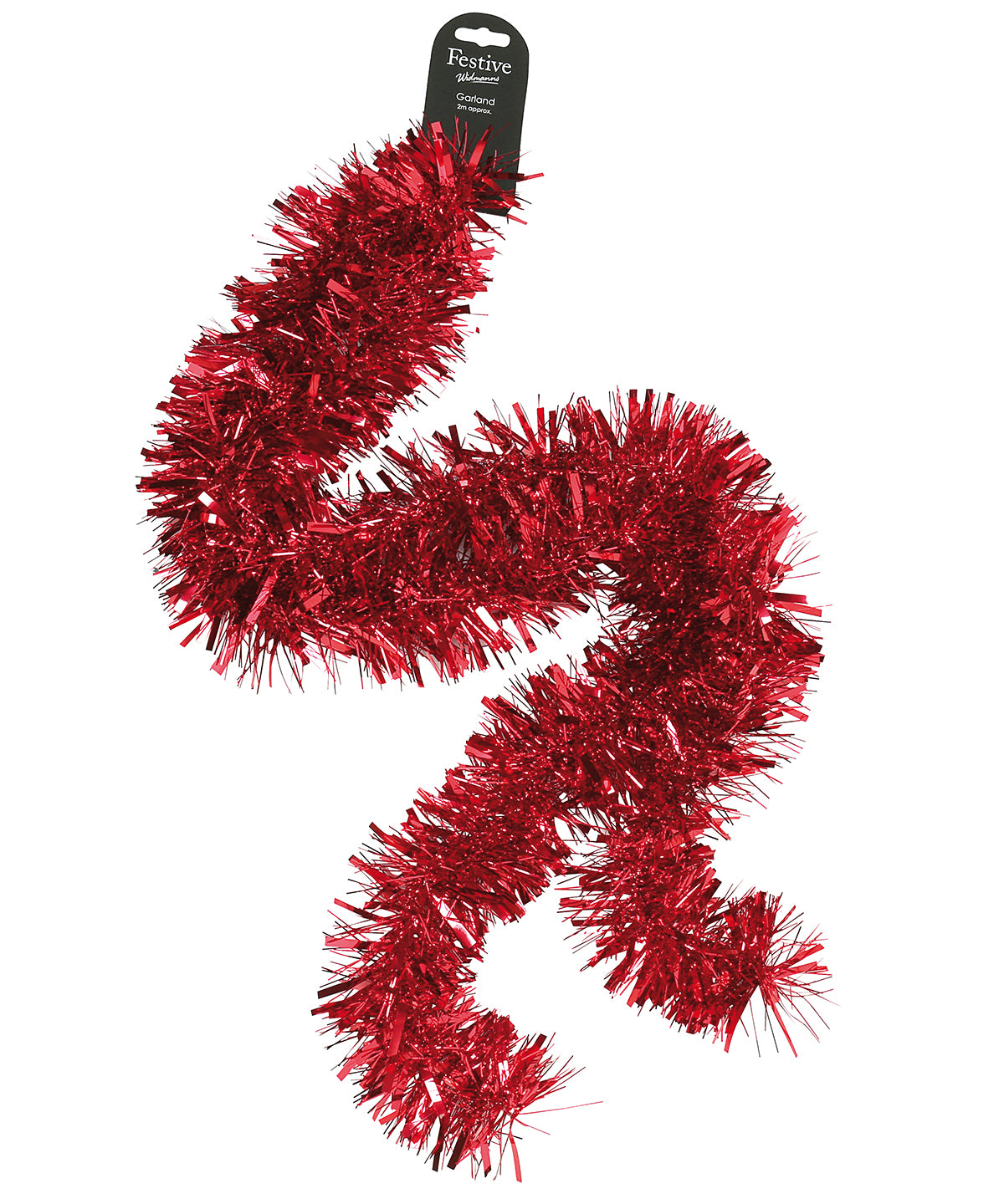 Shiny Red - Shiny chunky tinsel - GarmentEmbroidery