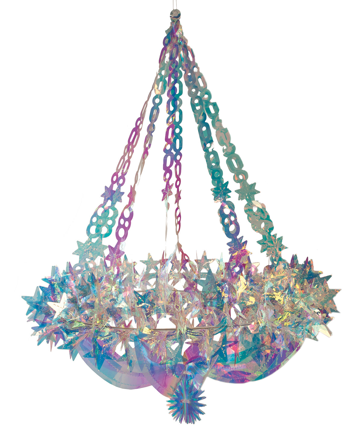 Holographic - Holographic star chandelier - GarmentEmbroidery