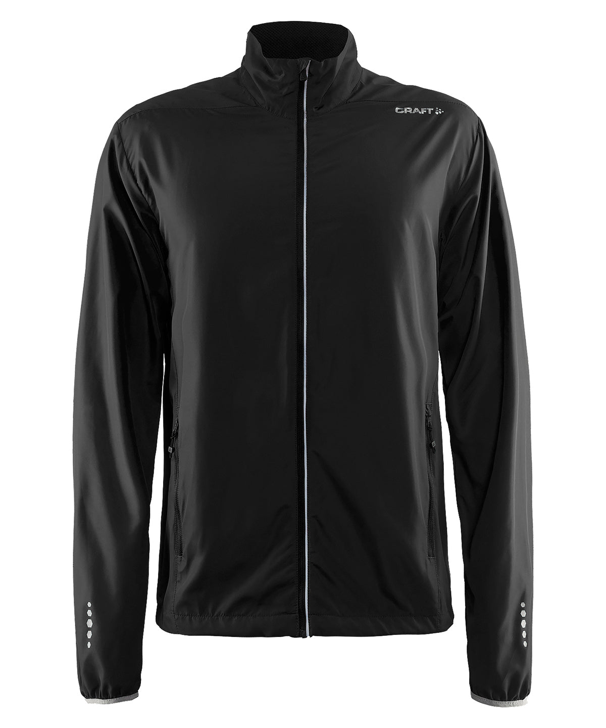 Black - Mind blocked jacket - GarmentEmbroidery