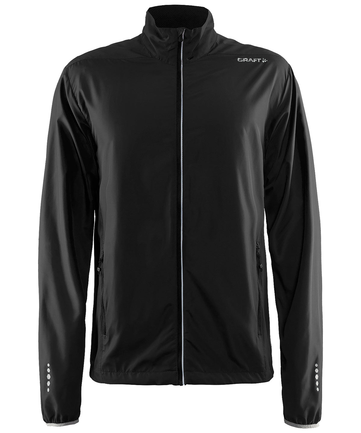 Black - Mind blocked jacket - GarmentEmbroidery
