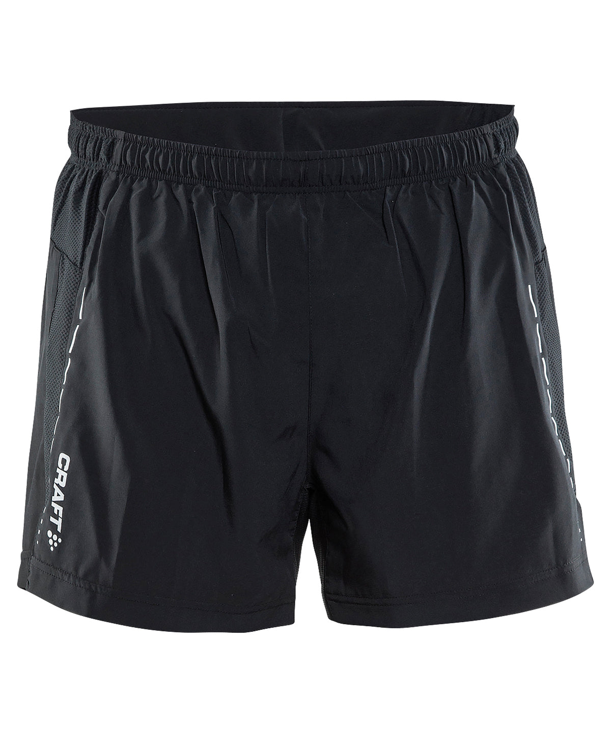 Black - Essential 5 inch shorts - GarmentEmbroidery