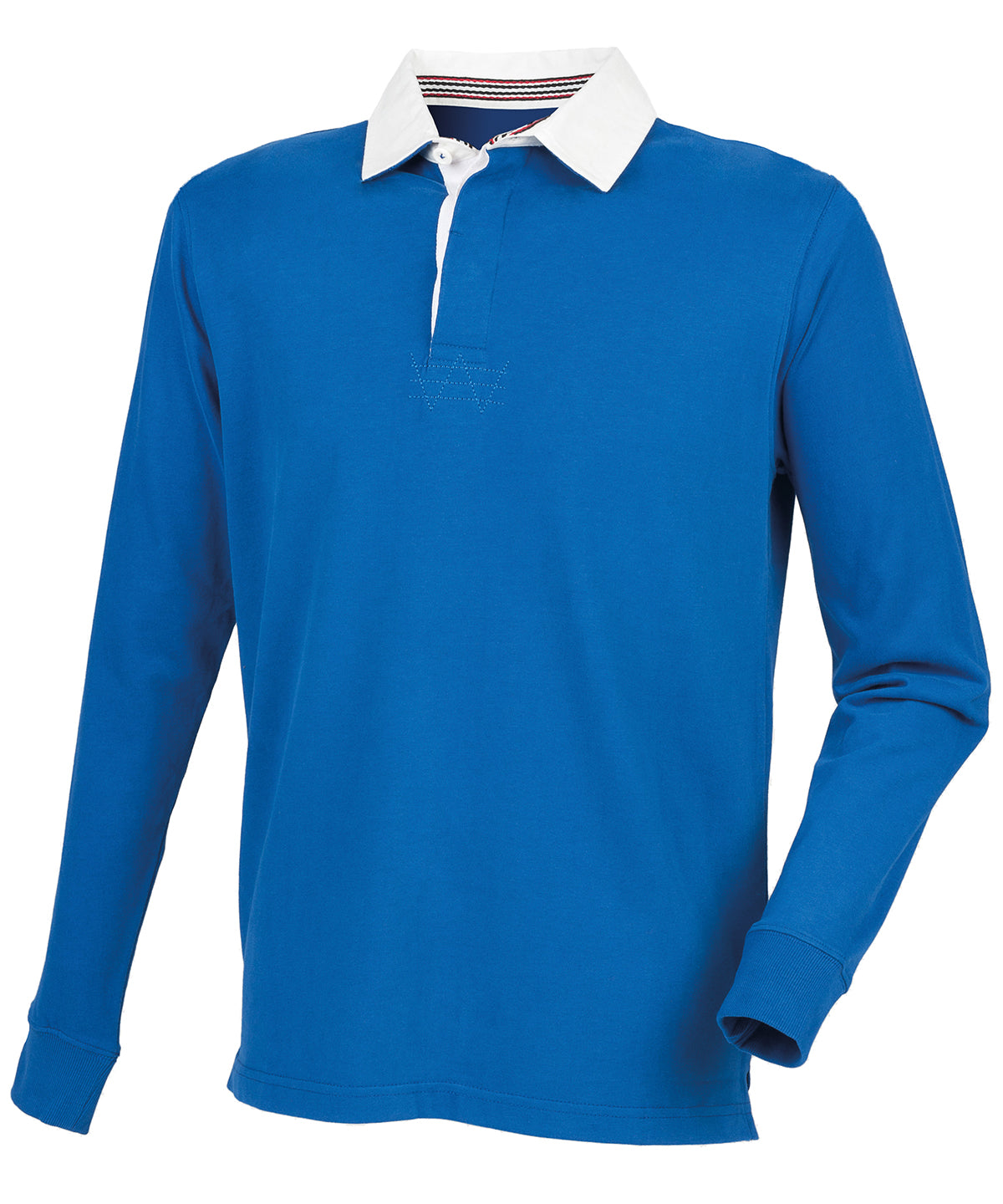 Royal - Premium superfit rugby shirt - GarmentEmbroidery