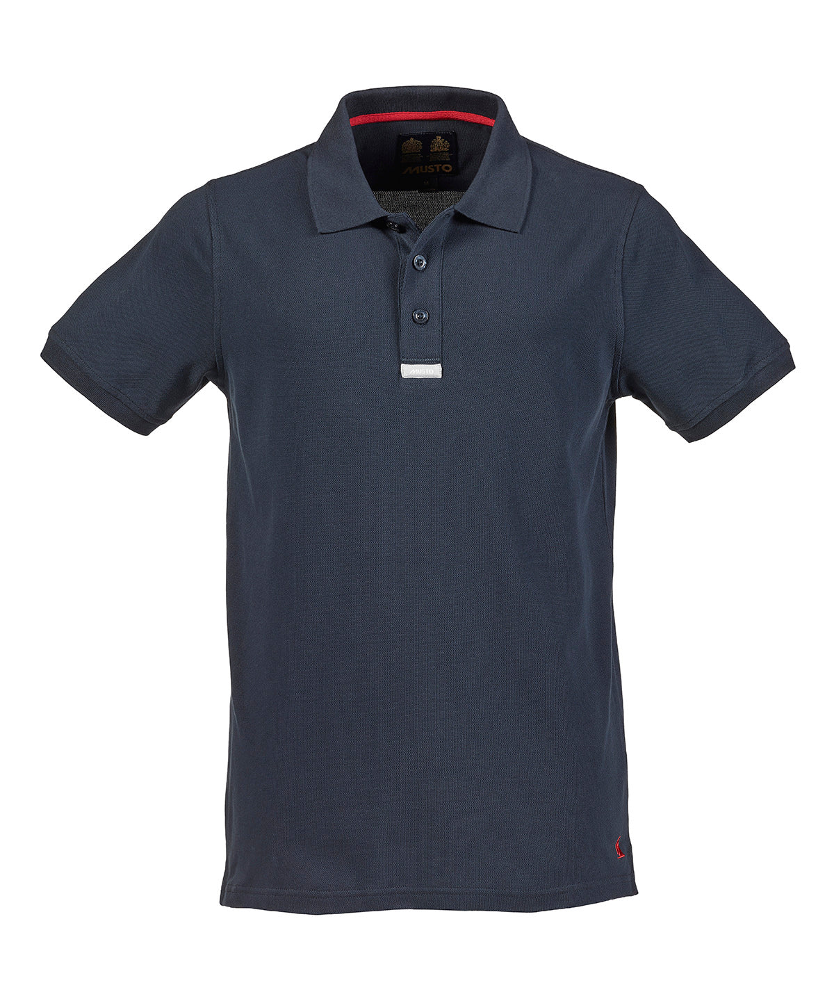Navy - Team piqué polo short sleeve - GarmentEmbroidery