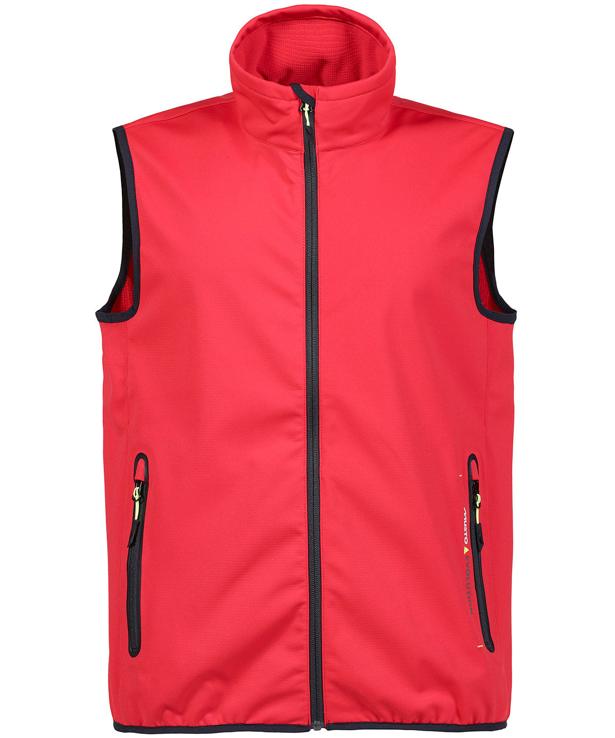 True Red - Crew softshell gilet - GarmentEmbroidery