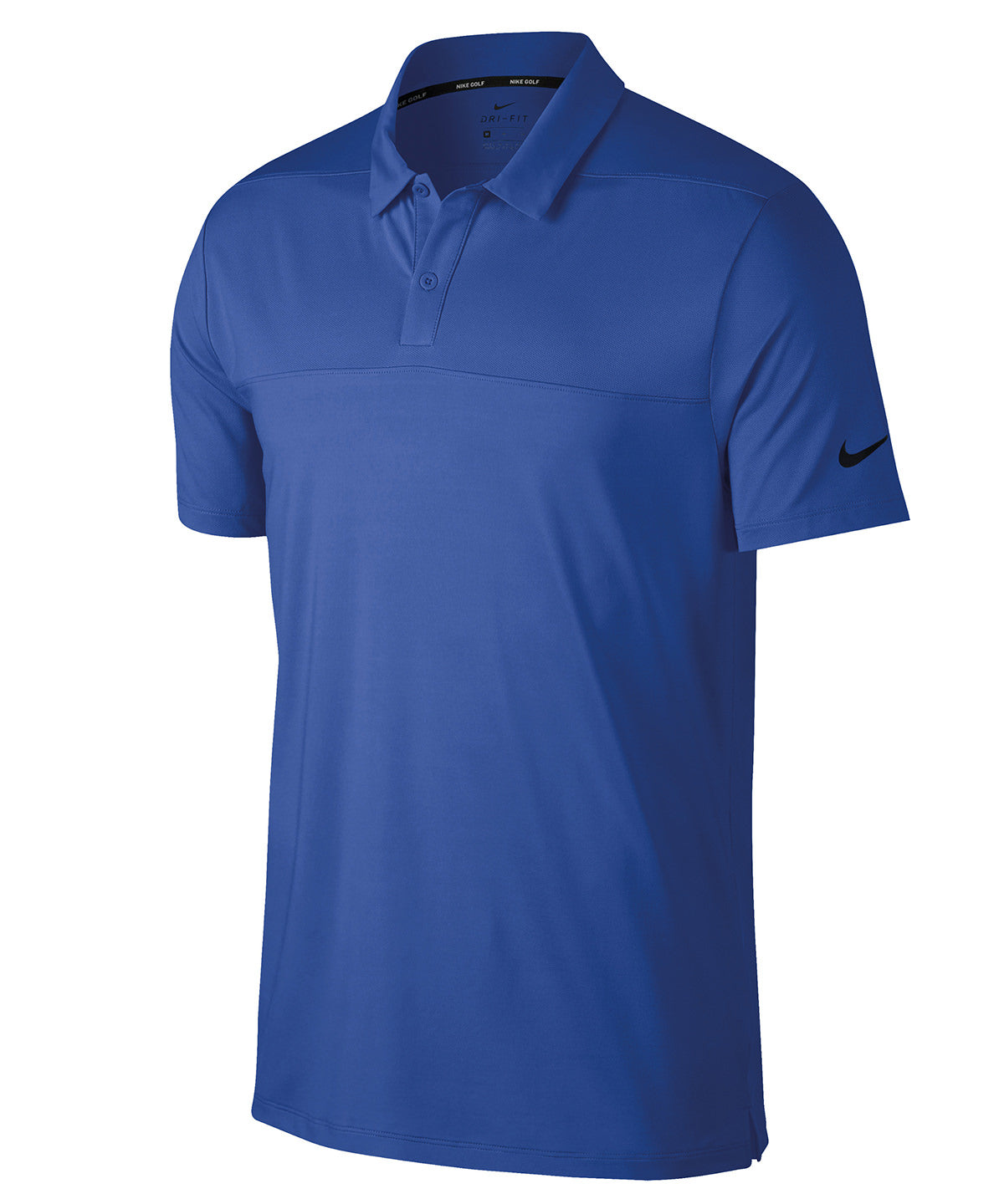 University Blue/Black - Nike Colourblock polo - GarmentEmbroidery