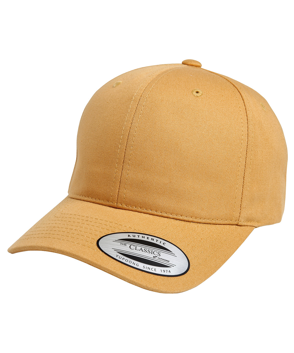 Light Tan - LA baseball cap (with adjustable strap) - GarmentEmbroidery