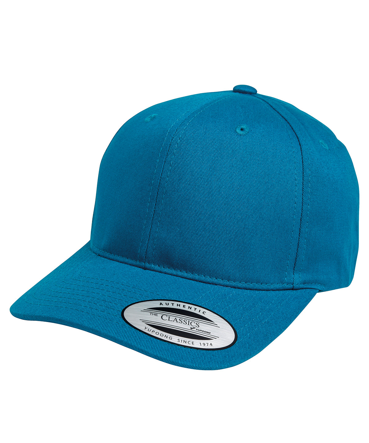 Teal - LA baseball cap (with adjustable strap) - GarmentEmbroidery