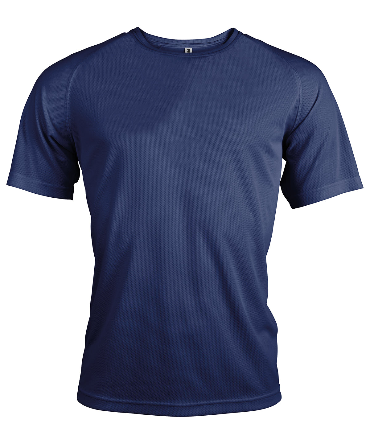 Navy - Men's short-sleeved sports T-shirt - GarmentEmbroidery