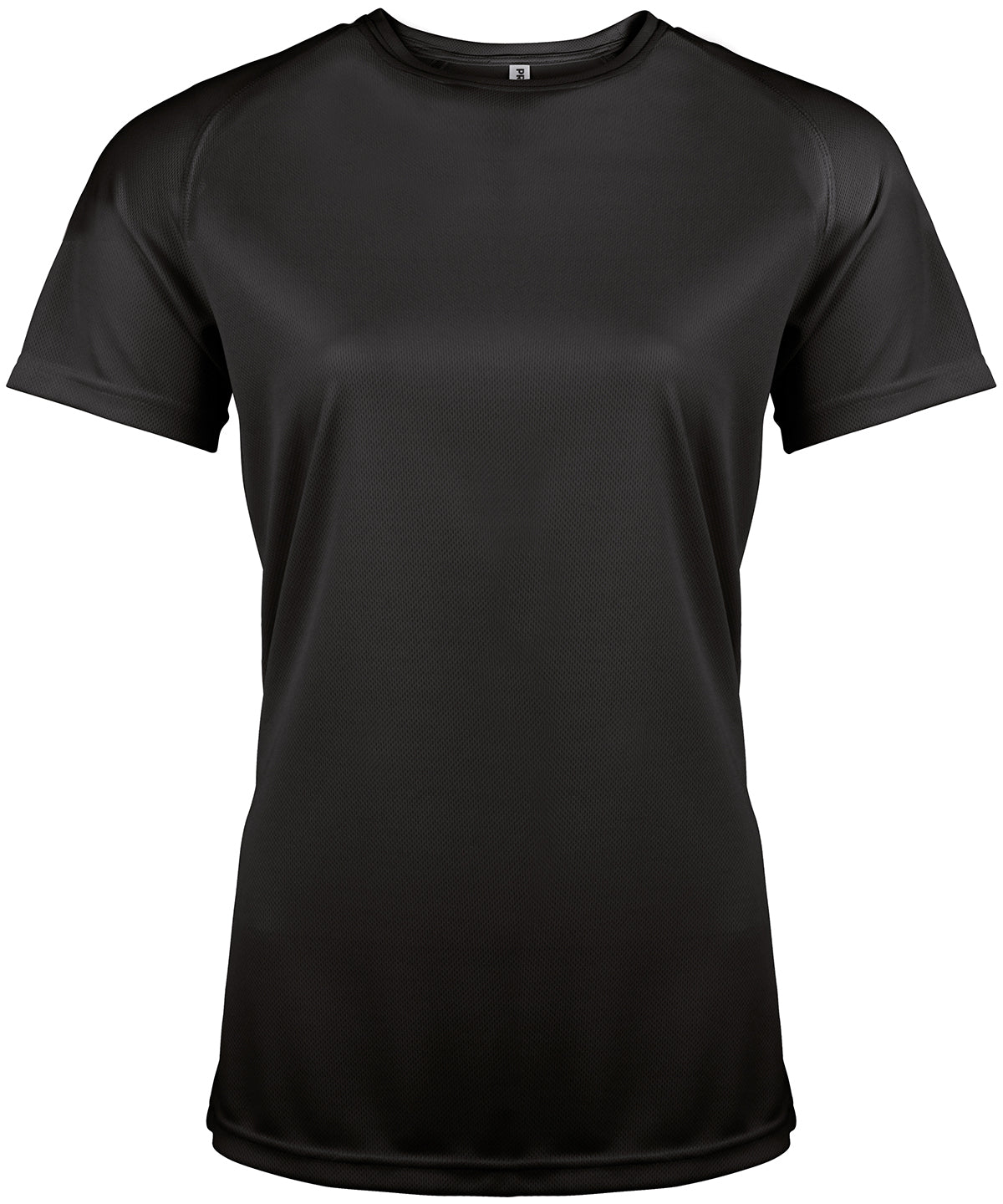 Black - Ladies' short-sleeved sports T-shirt - GarmentEmbroidery