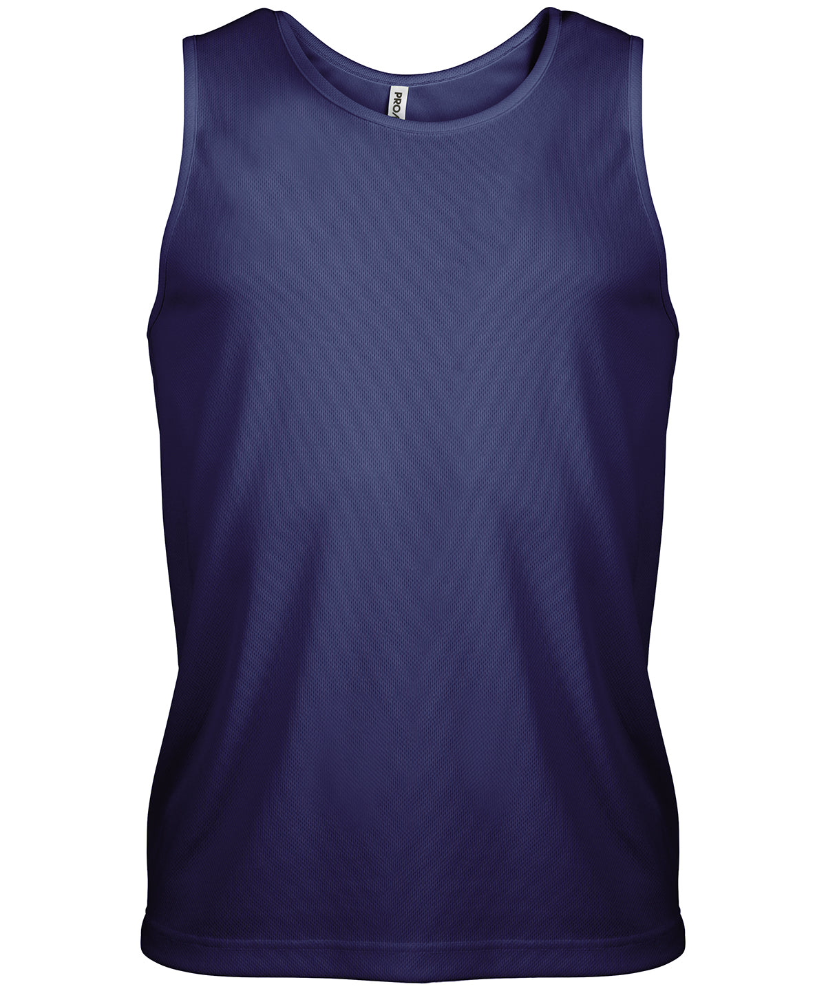 Navy - Men's sports vest - GarmentEmbroidery