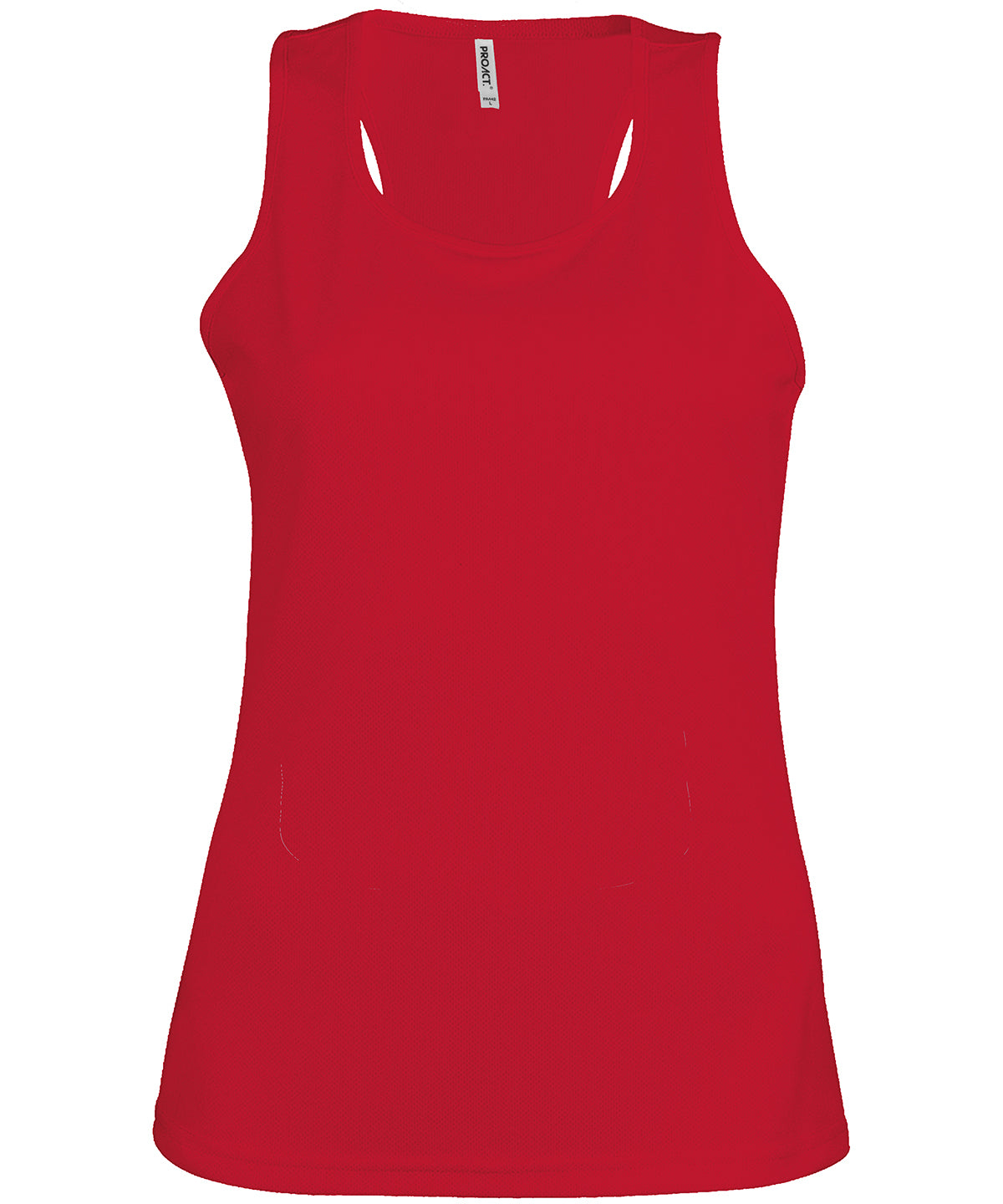 Red - Ladies' sports vest - GarmentEmbroidery