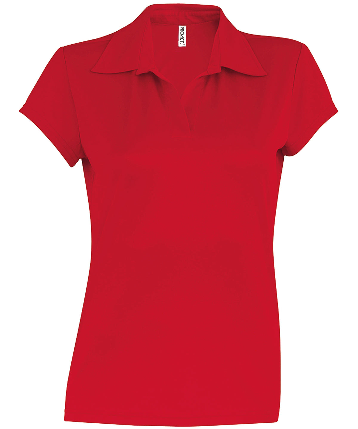 Red - Ladies' short-sleeved polo shirt - GarmentEmbroidery