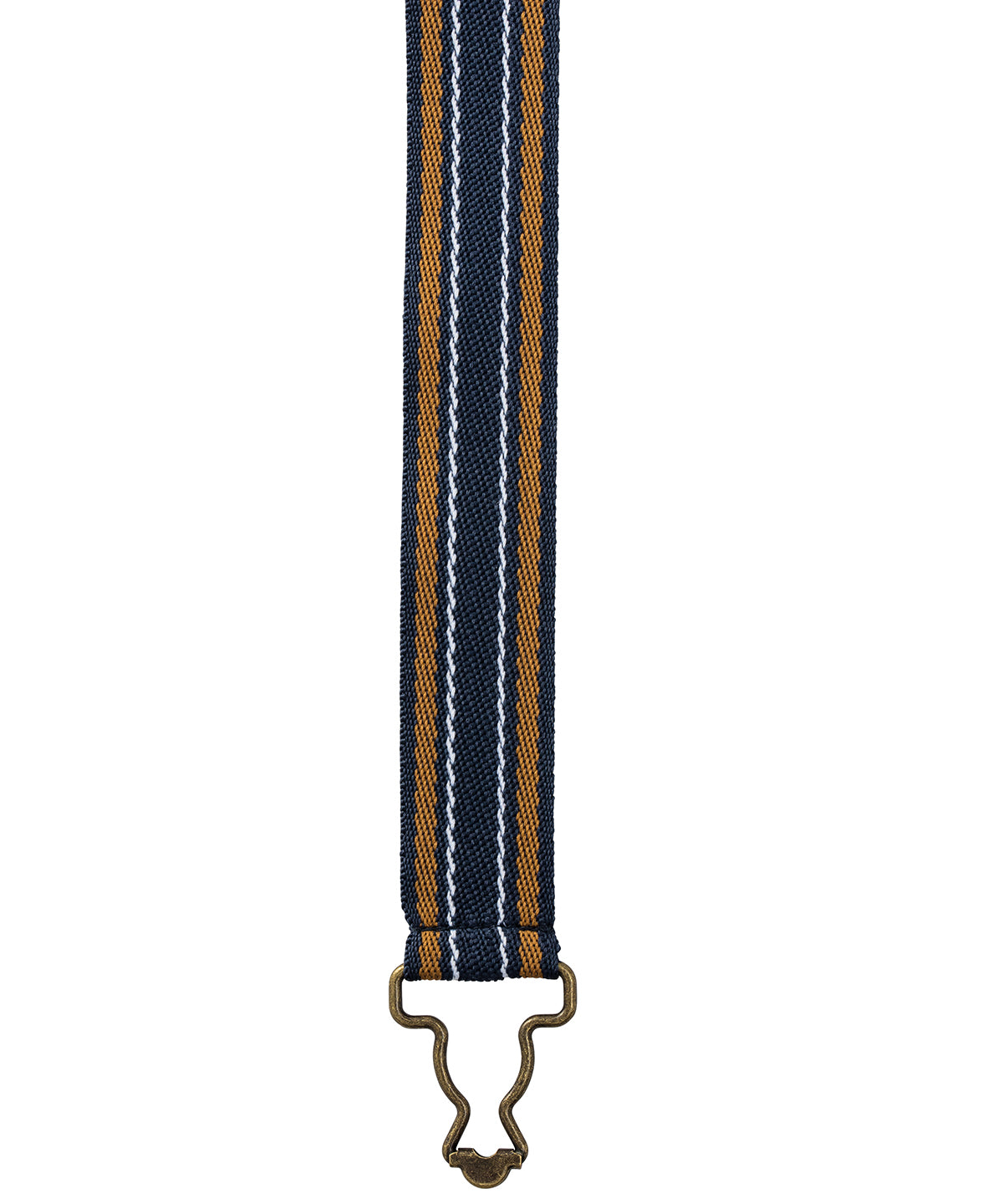 Navy Stripe - Cross back interchangeable apron straps - GarmentEmbroidery