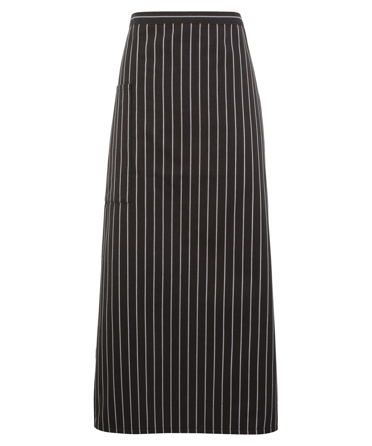 Black/Grey - Gastronomy waist apron - GarmentEmbroidery