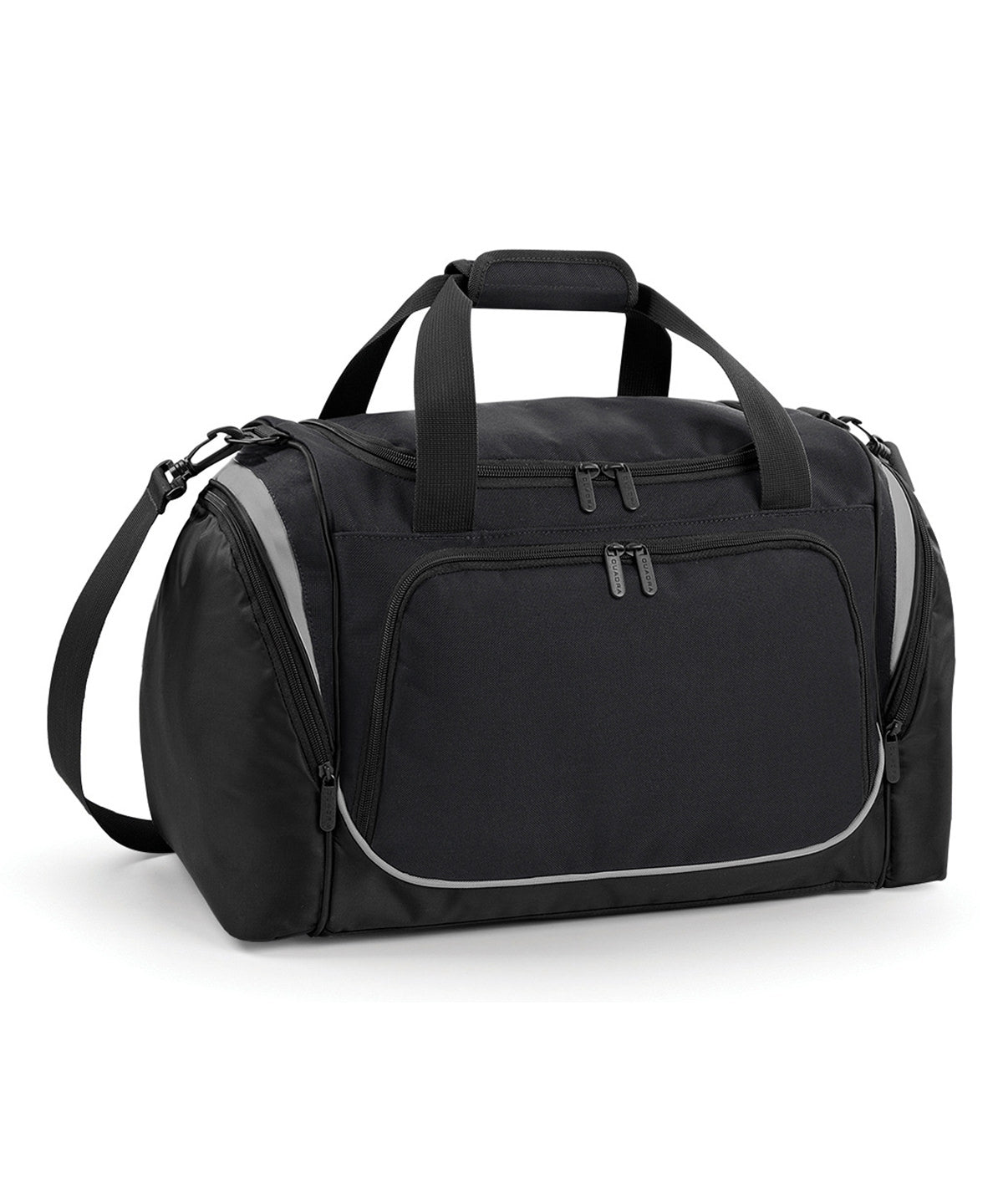 Black/Grey - Pro team locker bag - GarmentEmbroidery