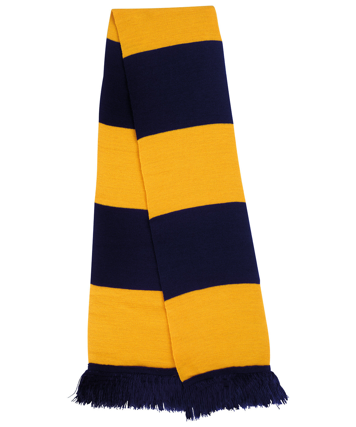 Navy/Gold - Team scarf - GarmentEmbroidery