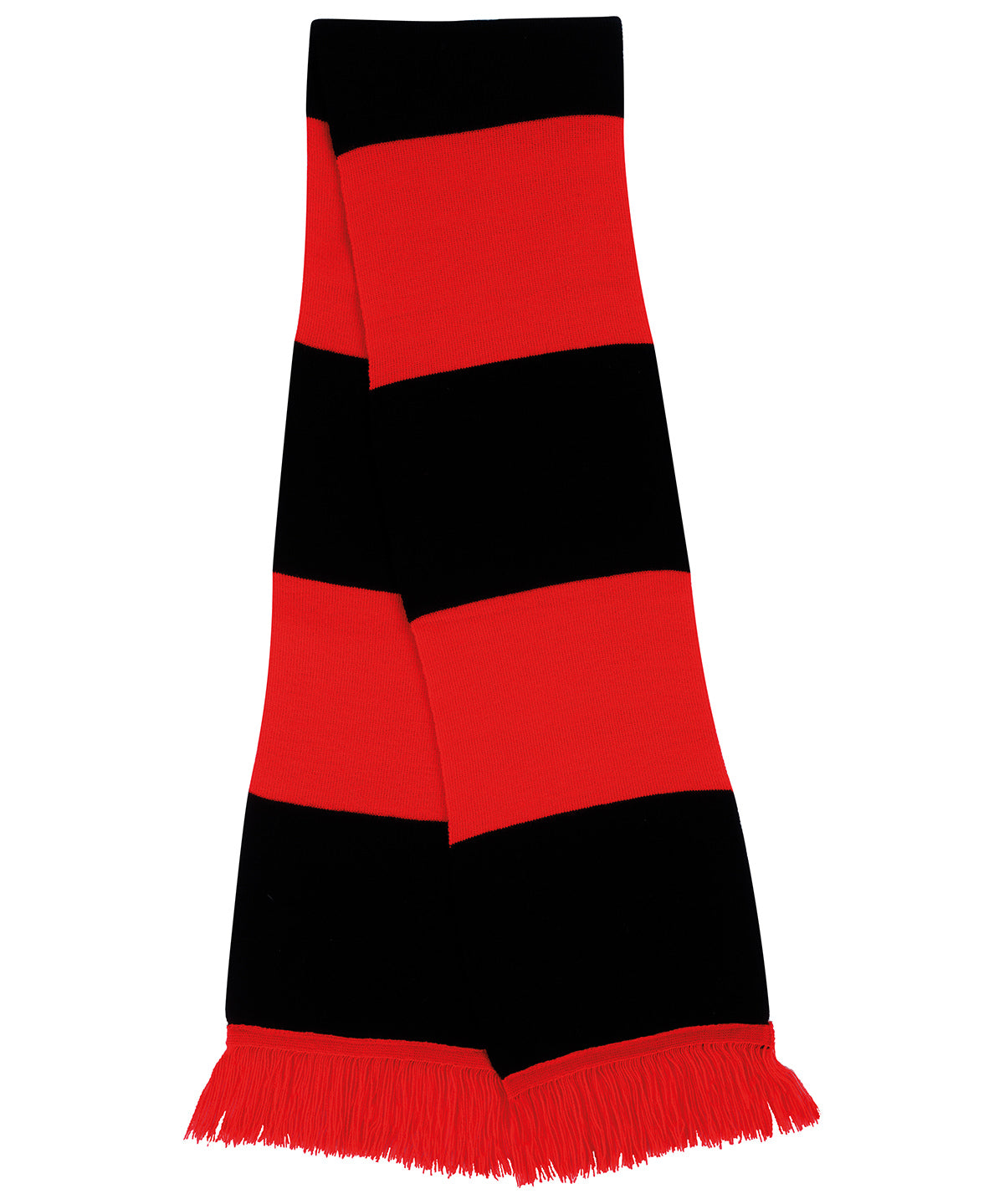Red/Black - Team scarf - GarmentEmbroidery
