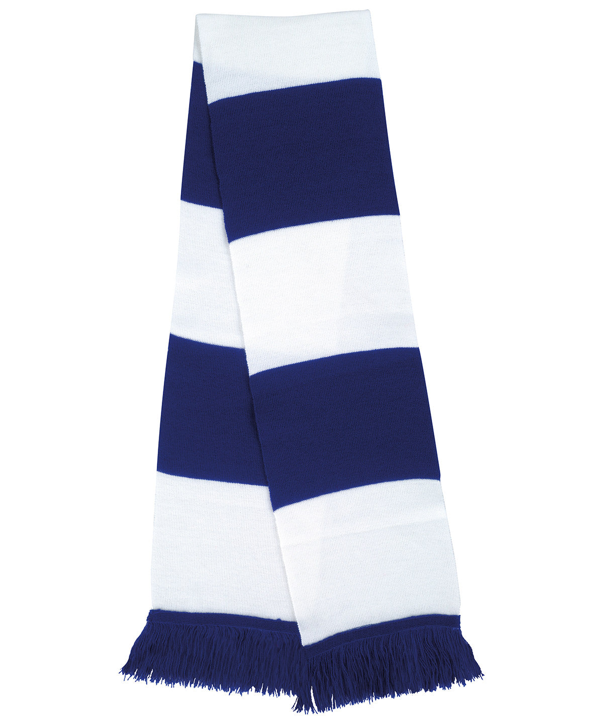 Royal/White - Team scarf - GarmentEmbroidery