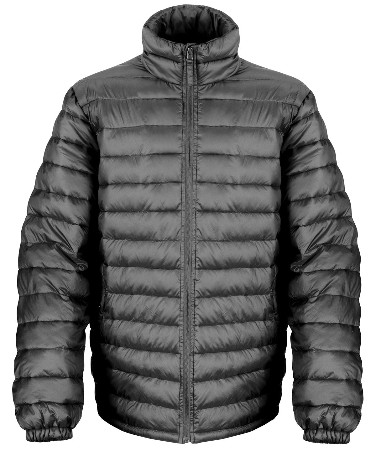 Black - Ice bird padded jacket - GarmentEmbroidery