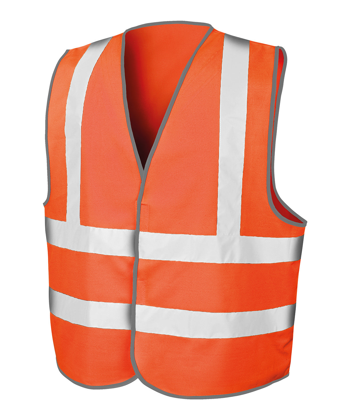 Fluorescent Orange - Core safety motorway vest - GarmentEmbroidery